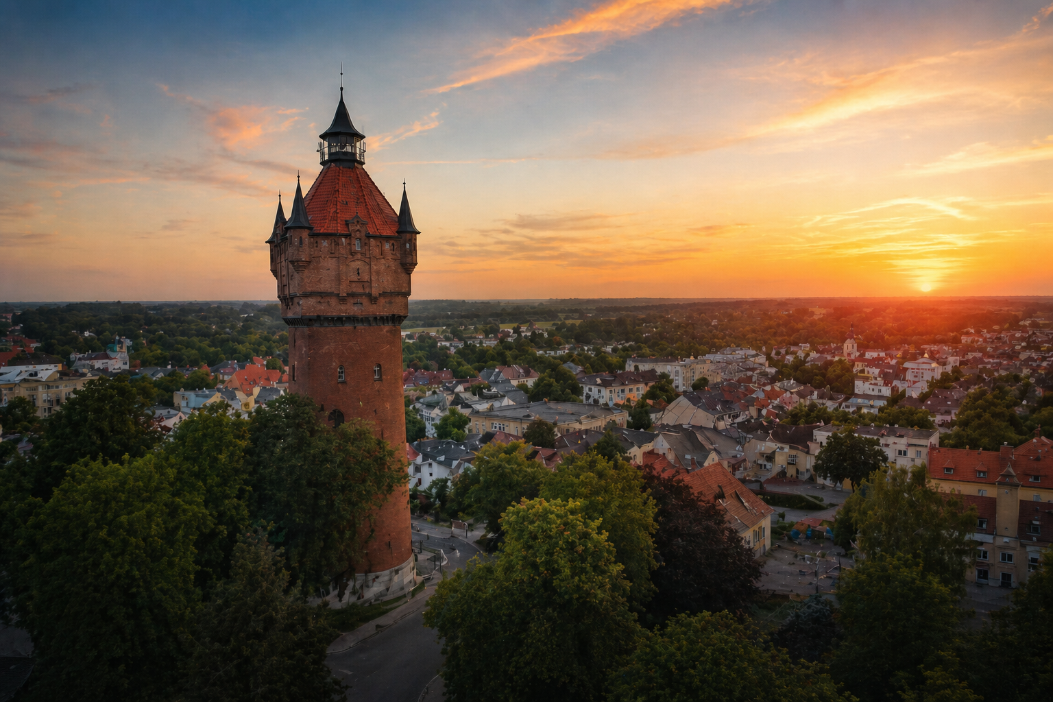 Panorama miasta Śrem